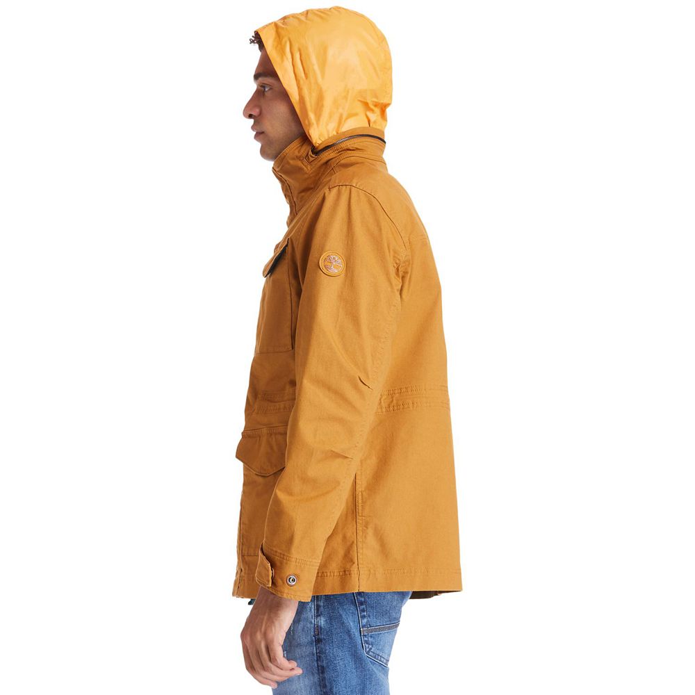Chaquetas Timberland Hombre Crocker Mountain M65 Marrones - Chile WZK-251794